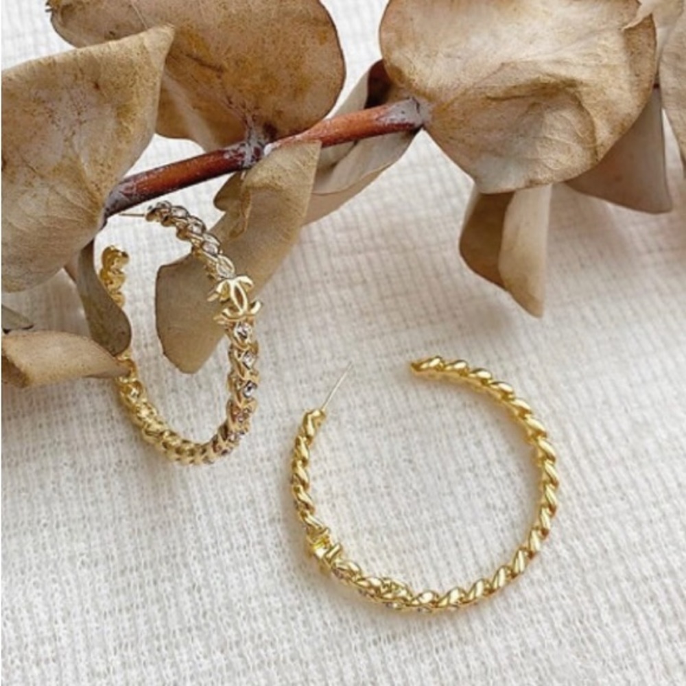 CC earrings